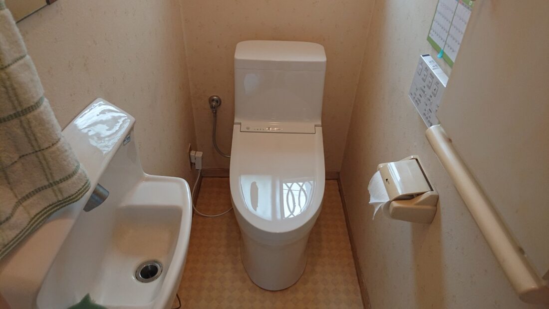 坂戸市青木|トイレ交換｜トイレリフォーム|TOTO- ZR1｜Y様邸|