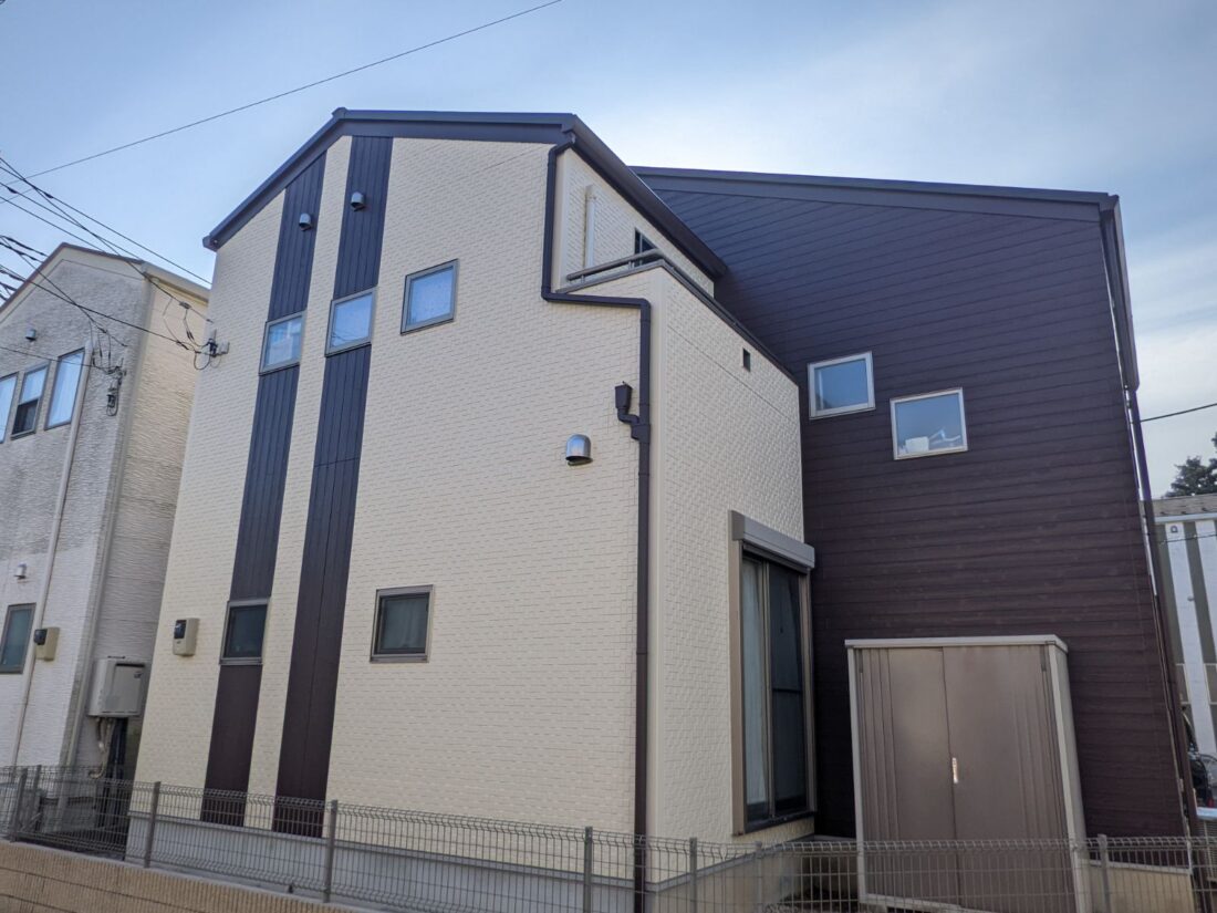 外壁塗装・屋根カバー　坂戸市Ｍ様