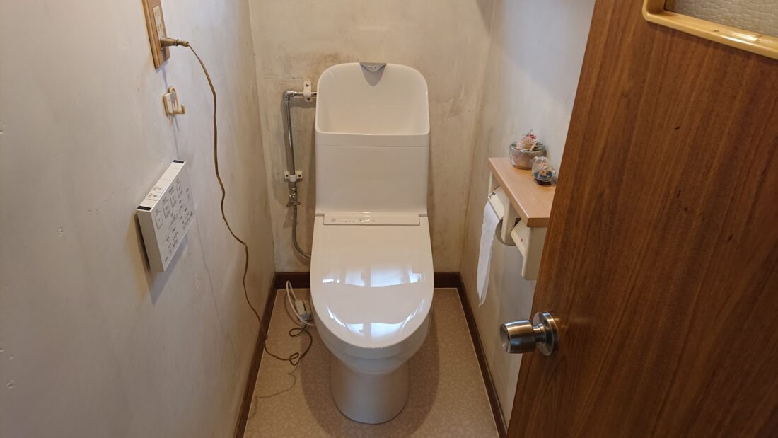 坂戸市片柳|トイレ交換｜トイレリフォーム|TOTO-ZR1|O様邸｜