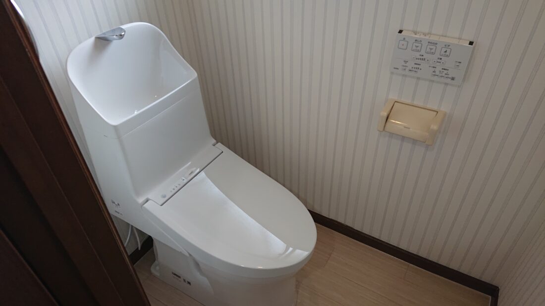 日高市横手2｜トイレ交換｜トイレリフォーム｜TOTO‐ZJ1｜F様邸｜