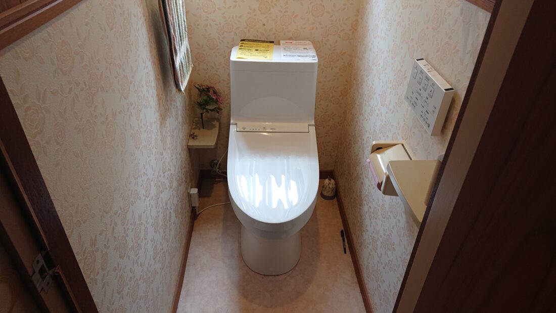 坂戸市伊豆の山町4｜トイレ交換｜トイレリフォーム｜TOTO‐ZJ1｜I様邸｜