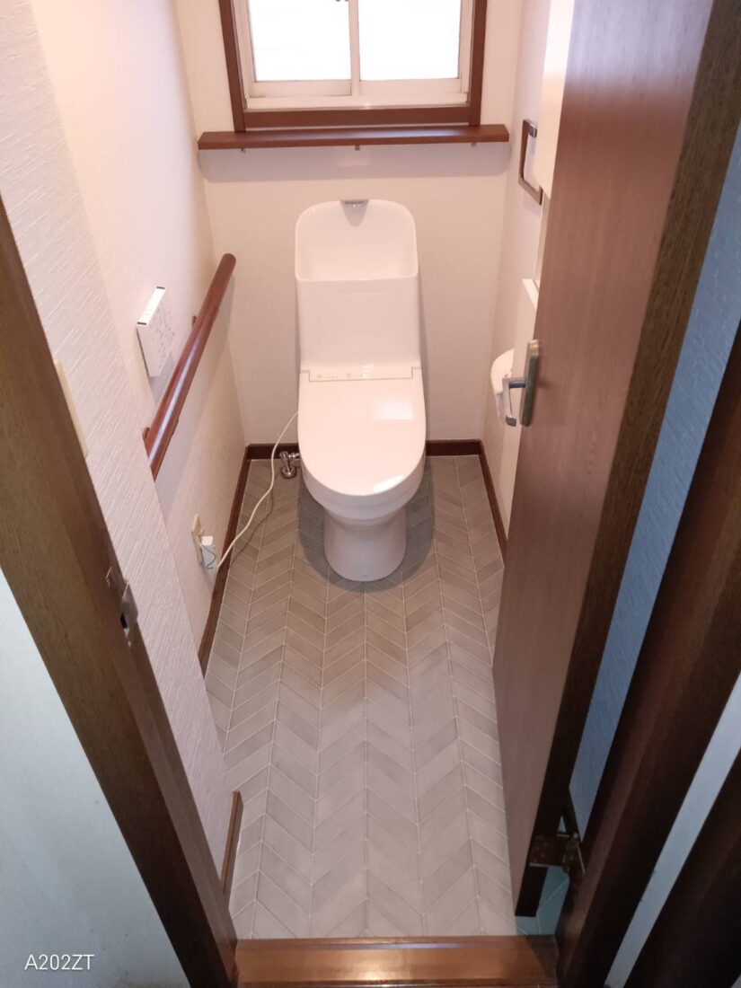 飯能市川寺｜トイレ交換｜トイレリフォーム｜TOTO-ZJ1｜S様邸｜