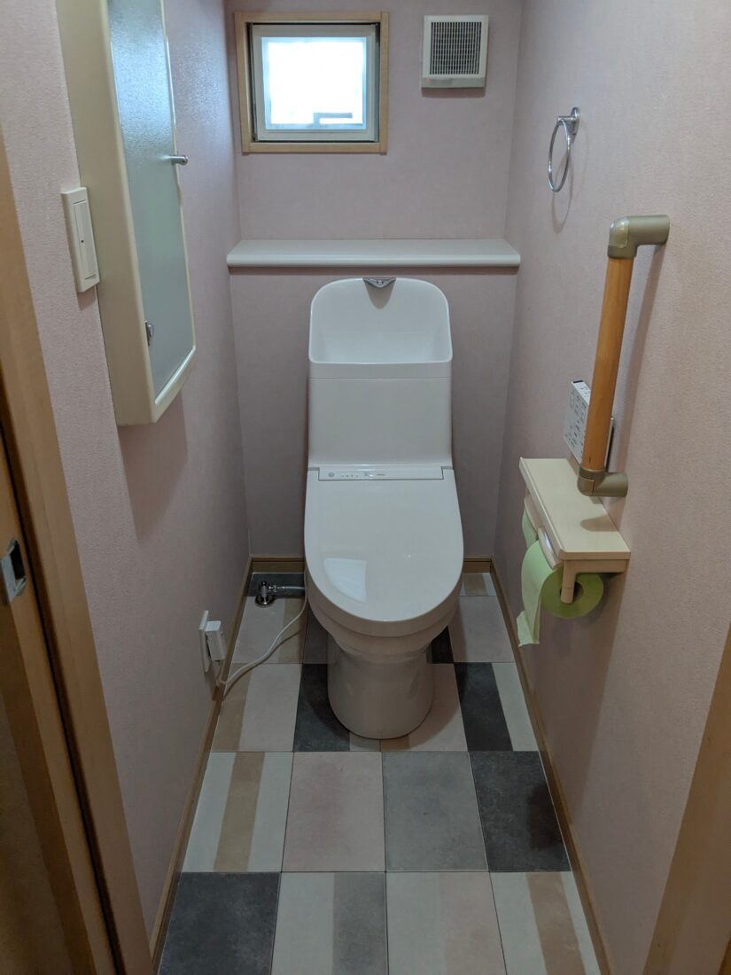 坂戸市塚越｜トイレ交換｜トイレリフォーム｜TOTO-ZJ1｜S様邸｜
