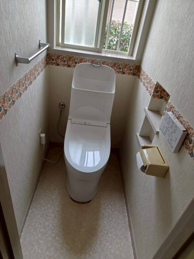 鳩山町松ヶ丘｜トイレリフォーム｜トイレ交換｜水廻りリフォーム｜T様邸