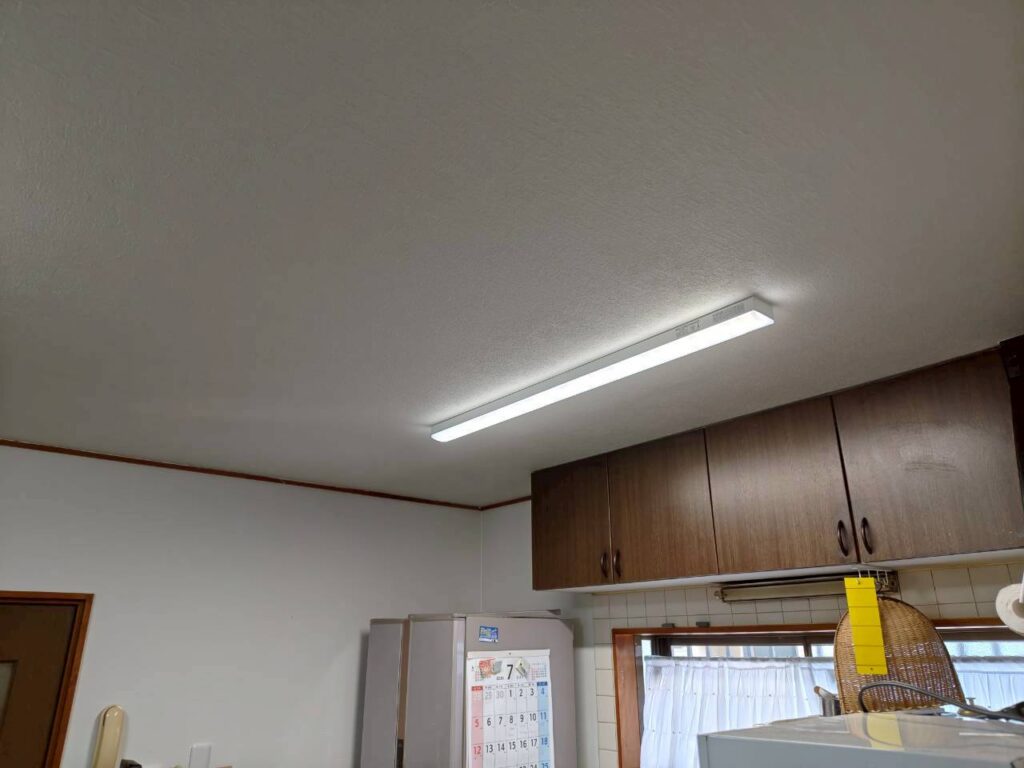 坂戸市中里｜洗面台交換｜水栓交換｜水廻りリフォーム｜襖貼替｜照明交換｜M様邸 施工写真4B